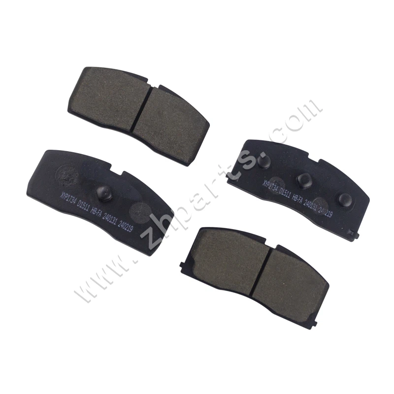 Plaquettes de frein de pièces de voiture pour FAW V2